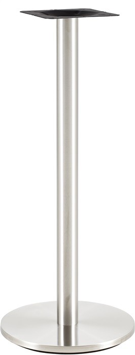 [110.BMABEN45R] Base de mesa BENAGIL, alta, acero inoxidable, base 45 cms de diámetro, altura 110 cms