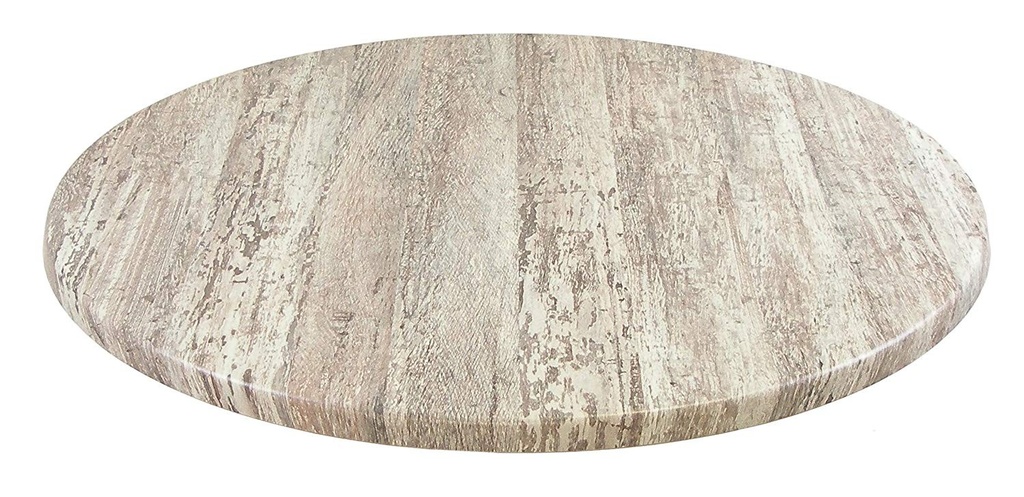 [107.TSM21460R] Tablero de mesa Werzalit-Sm, MONTPELLIER 214, 60 cms de diámetro*.