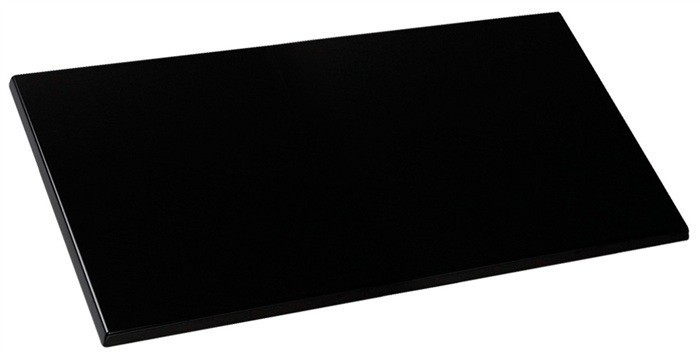 [107.TS55NE110] Tablero de mesa Werzalit SM, NEGRO 55, 110 x 70 cms*