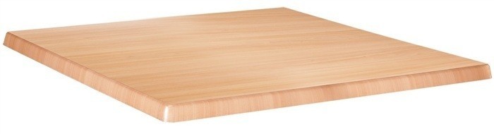 [107.TS19HA80C] Tablero de mesa Werzalit-Sm, HAYA 19, 80 x 80 cms*