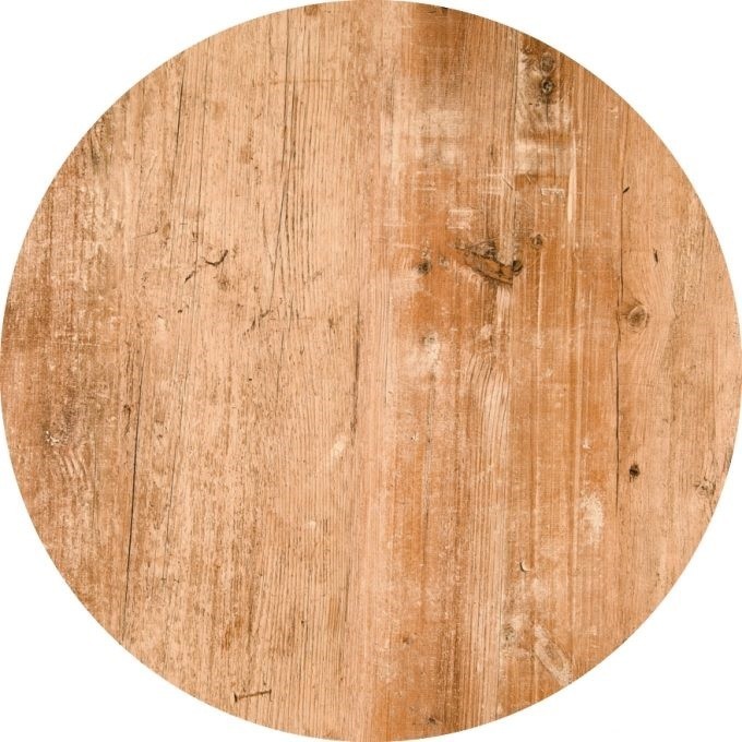 [107.TS1FI70R] Tablero de mesa Werzalit-SM, FINDUS 295, 70 cms de diámetro*.