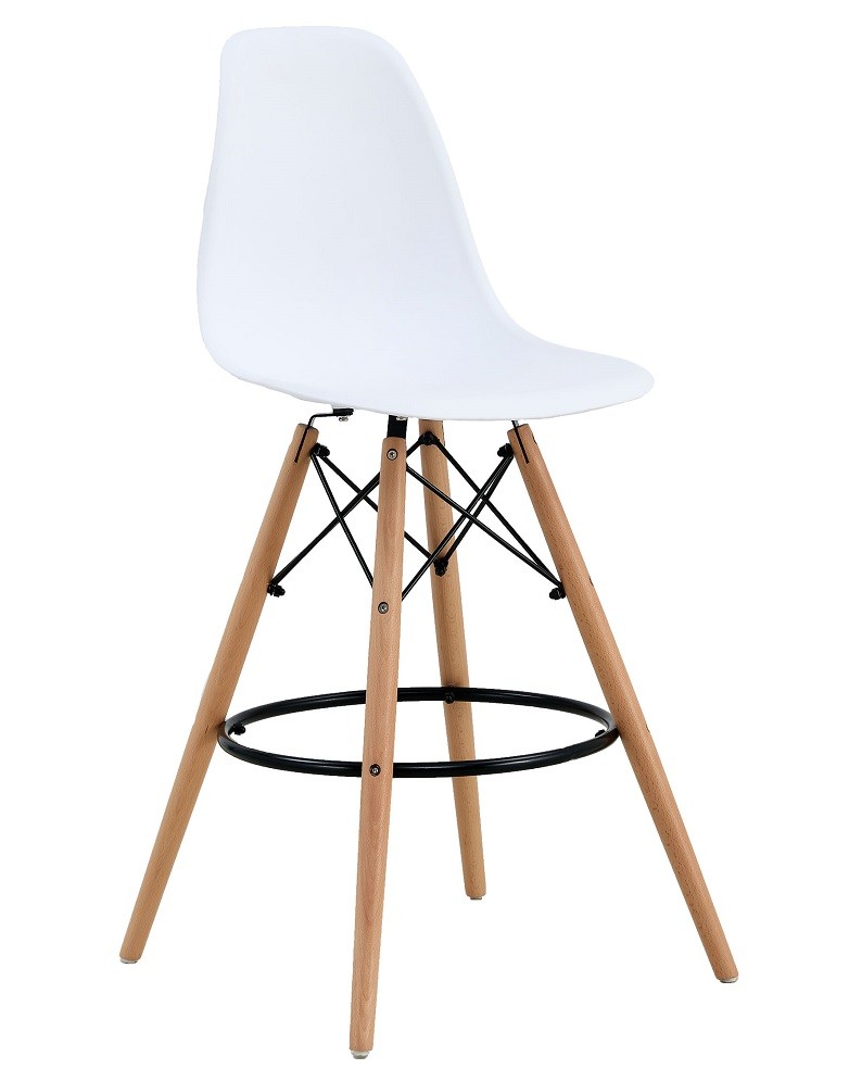 [443.TTOWWPBL] Taburete STAR (SU), madera, carcasa blanca