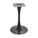 Base de mesa TULIP ( TO ), negra, base de 50 cms de diámetro, altura 70 cms