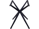 Base de mesa OASIS, resina negra , altura 72 cms