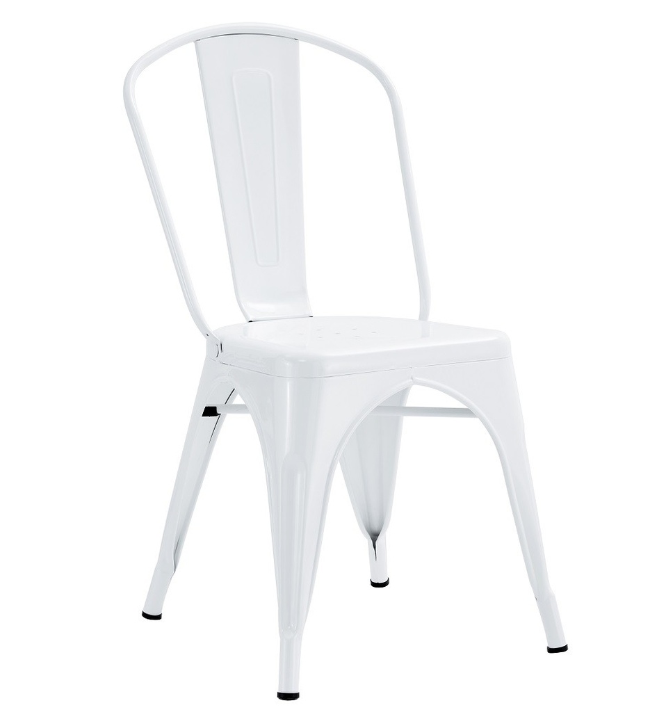 [543.STOEKLIBL] Silla TOL EK LIMITED, acero, blanca