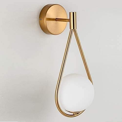 [875.APBRAD] Aplique BRAD, metal dorado, tulipa blanca