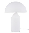 Lámpara MACAO H37, sobremesa, metal, blanca