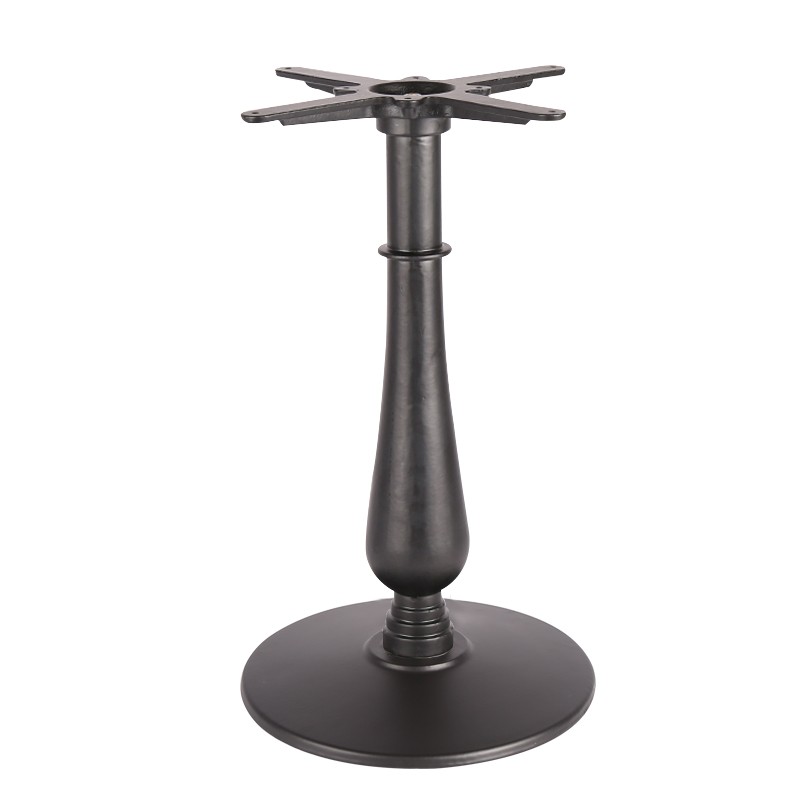 [110.BMTAMN72] Base de mesa TÁMESIS, negra, 43 cms de diámetro, altura 72 cms
