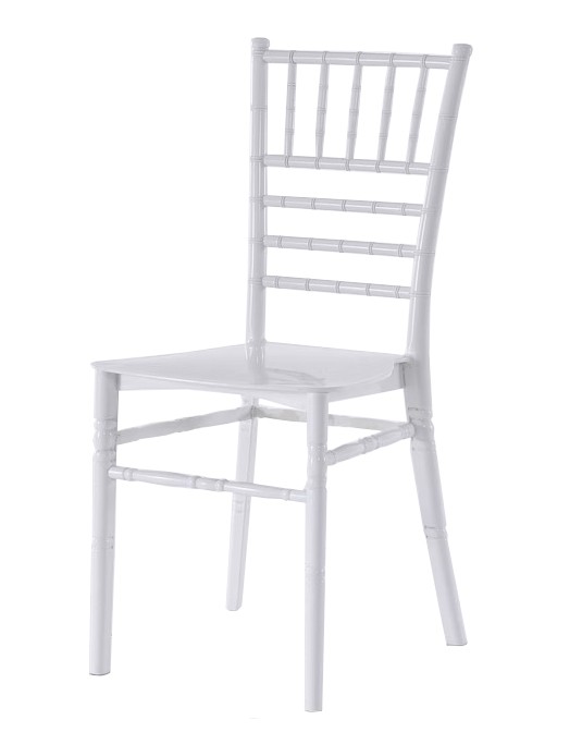 [528.SCHIAVNBL] Silla CHIAVARI 28, apilable, polipropileno blanco