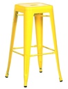 Taburete TOL EK LIMITED, acero, amarillo