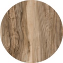 Tablero de mesa Werzalit WER-WOODART, Indian Shesman 4525, 70 cms de diámetro