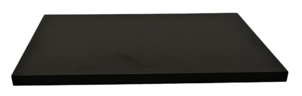 [196.T3NE12RT] Tablero de melamina 30 mm, NEGRO 10, 120 x 80 cms