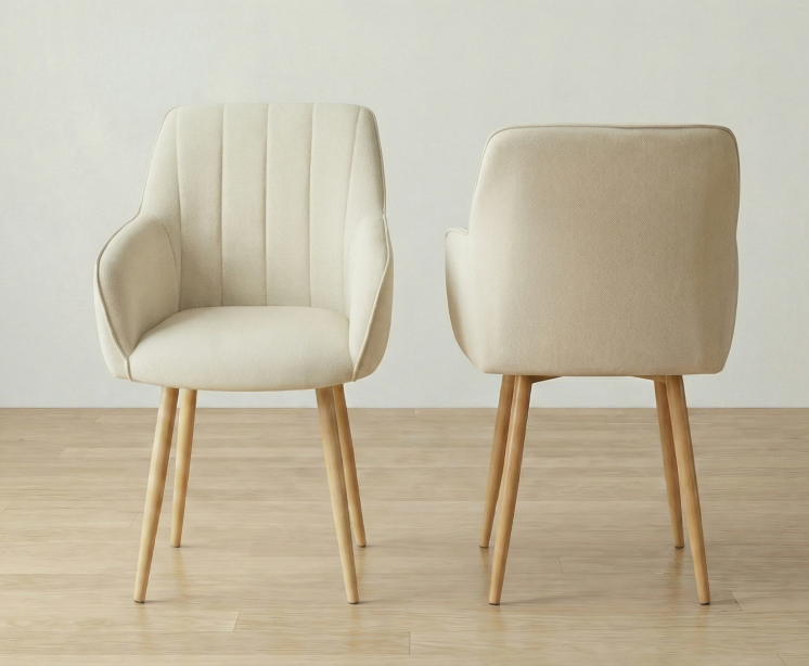 PACK 2 SILLAS MONROE MARFIL