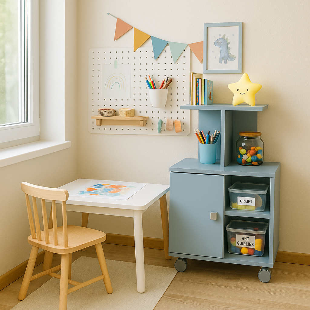 CARRITO ACCESORIO AZUL