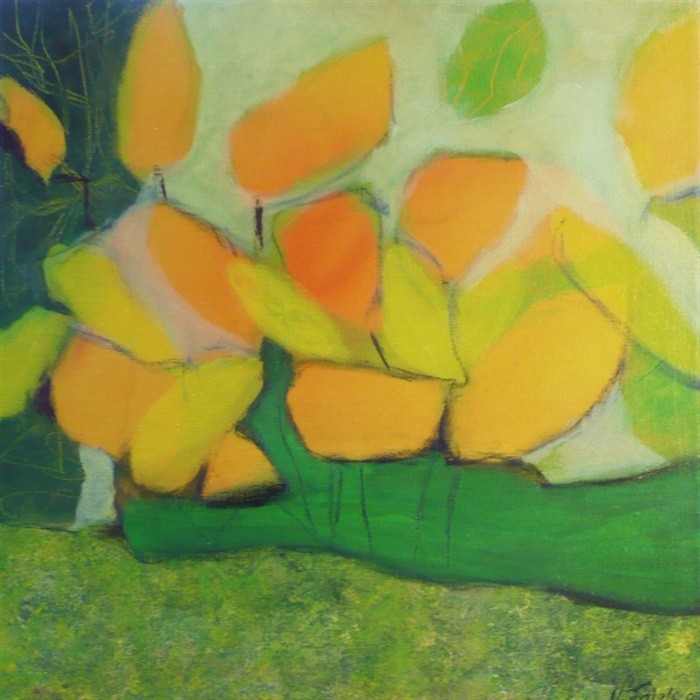 [130 Fiori] Tablero de mesa Werzalit -130 Fiori