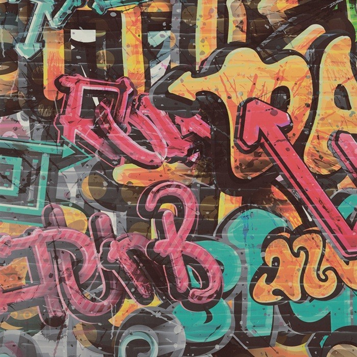 [242 Graffiti] Tablero de mesa Werzalit - 242 Graffiti